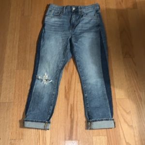 Madewell The High Rise Slim Boy Jeans 25